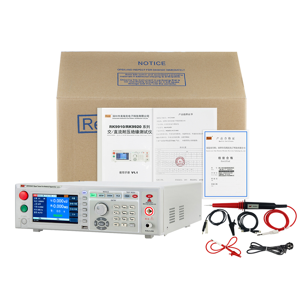 RK9910AY/RK9920AY/RK9910BY/RK9920BY程控医用耐压测试仪