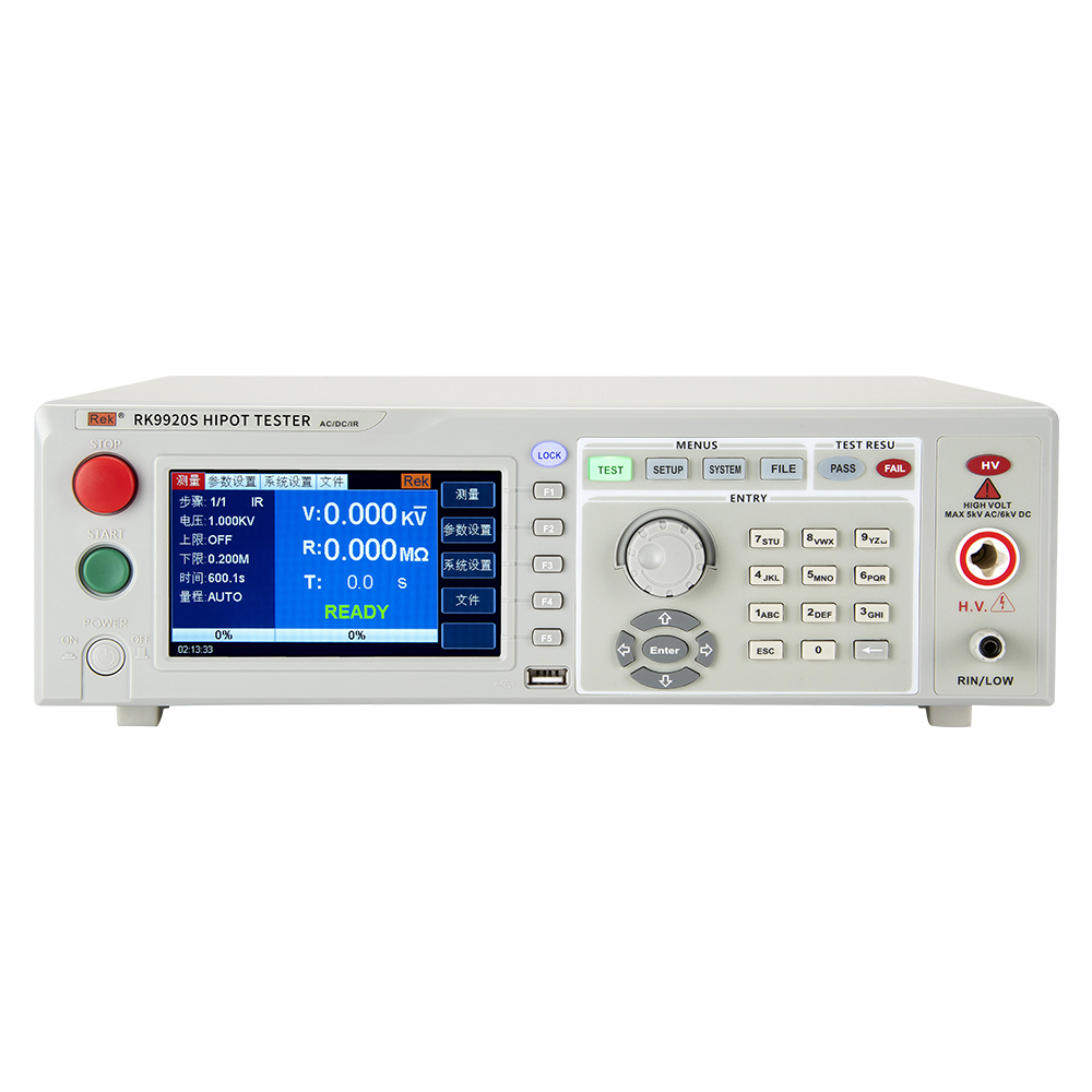 RK9910/RK9920程控绝缘耐压测试仪/RK9920S四线制断短路耐压测试仪